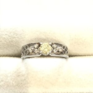 Pt900 ダイヤモンド0.35ct リング