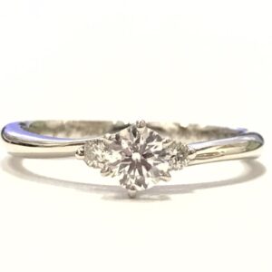 Pt950 ダイヤモンド0.34ct リング