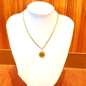 K18 ネックレス K24 トップ