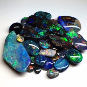 ブラックオパール・ボルダーオパール ルース