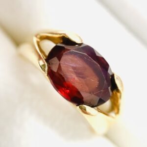 K18 ゴールドリング ジュエリー ルビー 1.5ct