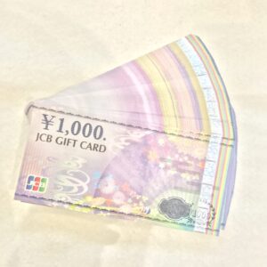 JCB GIFTCARD 1000円券大量おまとめ