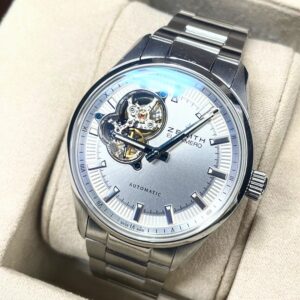 ZENITH ゼニス エルプリメロ シノプシス 03.2170.4613 シルバー文字盤 SS ATの買取実績 | 買取専門店さすがや