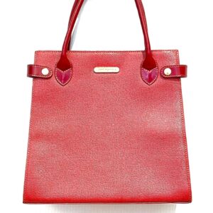 BURBERRY　ハンドバッグ　レッド