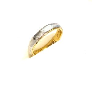 K18Pt900　コンビリング