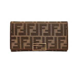 FENDI フェンディ ズッカ柄 長財布