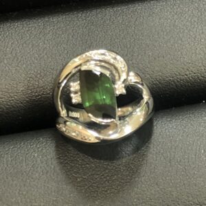 Pt900 エメラルドリング