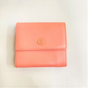 CHANEL ココボタン ダブルホック 折財布 シャネル
