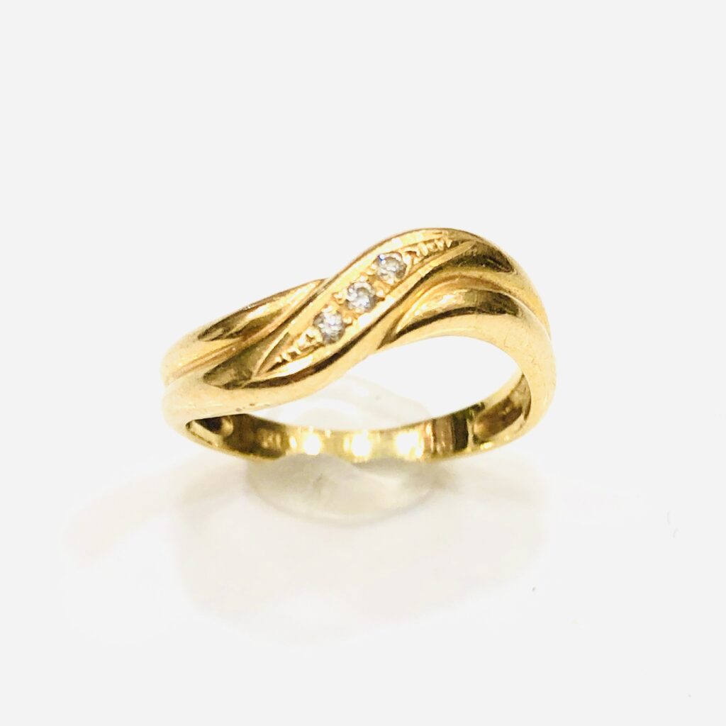 K18 メレダイヤ0.03ct付 リングの買取実績 | 買取専門店さすがや 