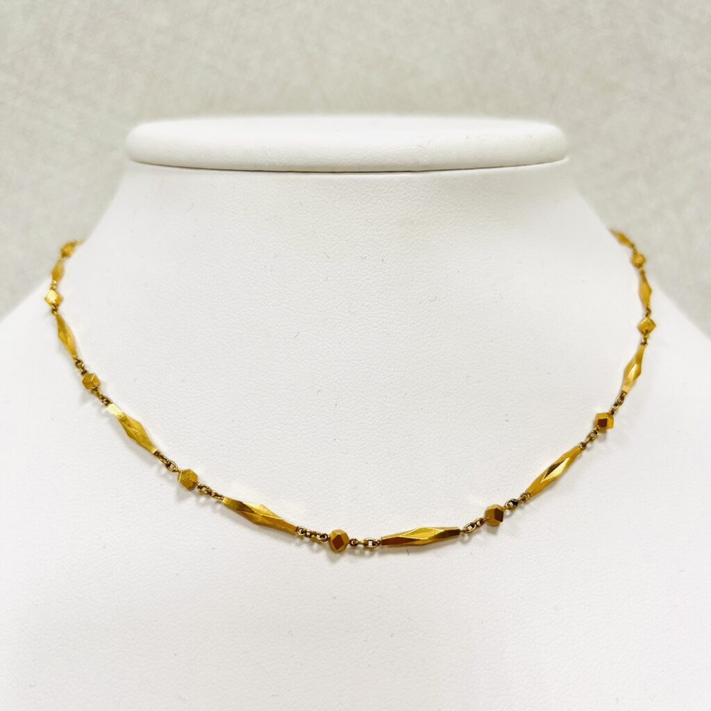 K18 切子ネックレスの買取実績 | 買取専門店さすがや 