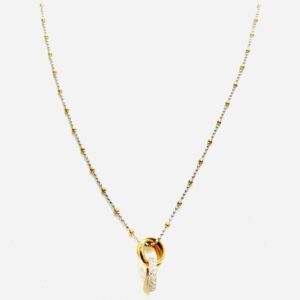 K18 メレダイヤ0.5ct付 ネックレス