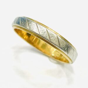 K18/Pt900 コンビリング