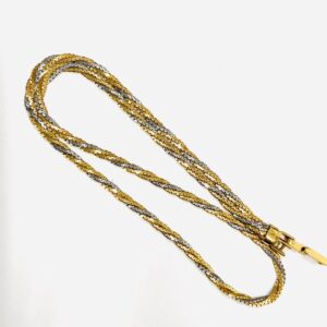 K18ベース Pt850ネックレス