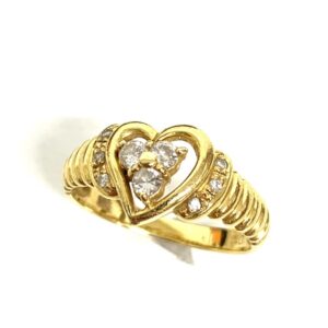 K18メレダイヤ0.7ct 付リング