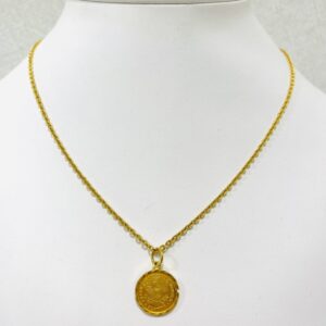 K22コイン付 K24ネックレス