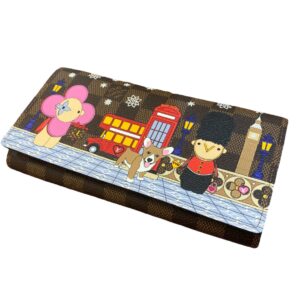 LOUISVUITTON ルイヴィトン ポルトフォイユ・サラ ダミエ ヴィヴィエンヌ×LONDON N60491