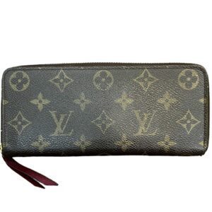 ルイ・ヴィトン モノグラム ポルトフォイユ クレマンス フューシャ