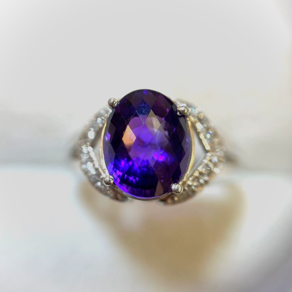 Pt900 アメジスト リングの買取実績 | 買取専門店さすがや 