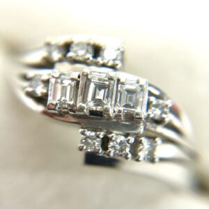 Pt900 ダイヤモンド0.41ct リング