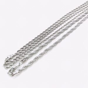 K18WG ネックレス