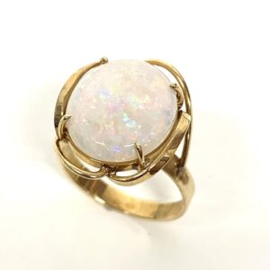 K18 オパール付きリング