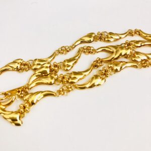 K18 デザインネックレス