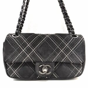 CHANEL シャネル スエードチェック