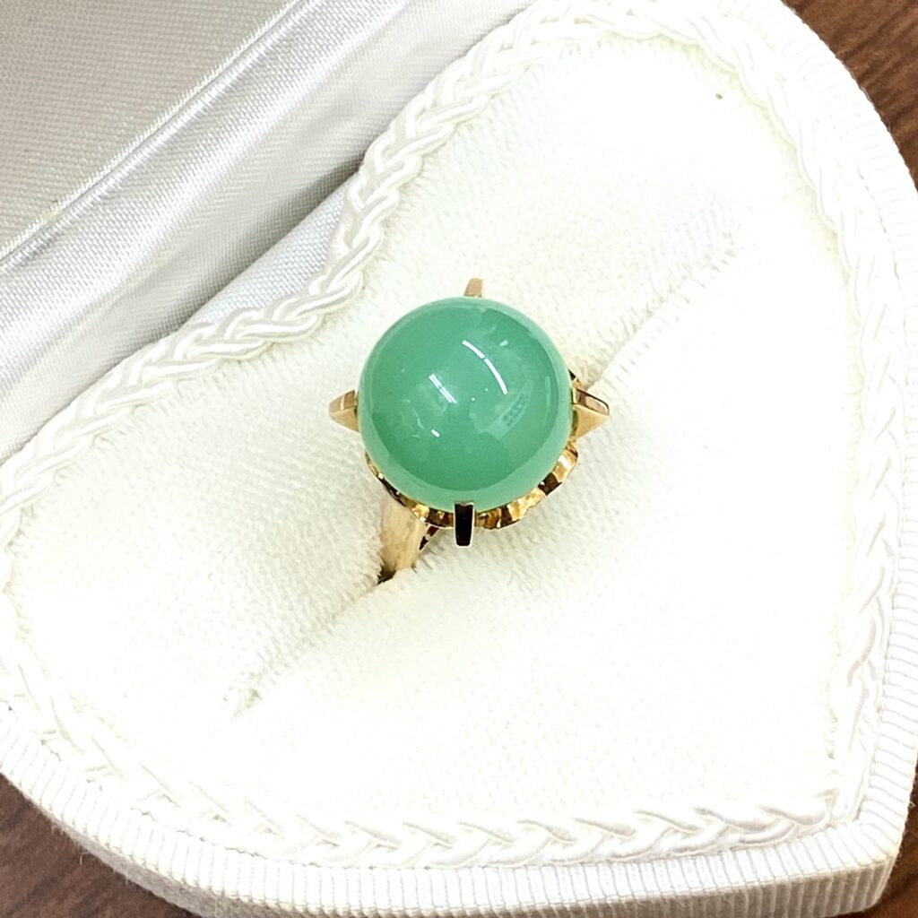 Pt900 プラチナ900 翡翠 リングの買取実績 | 買取専門店さすがや