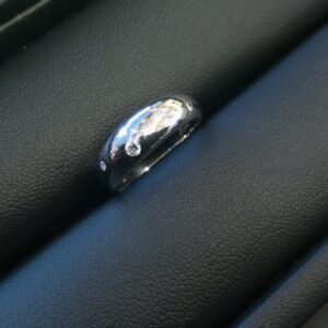 Pt900メレダイヤ付リング