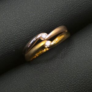 K18 メレダイヤ リング