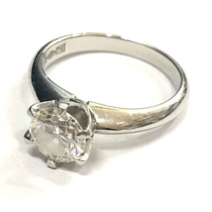 Pt800 ダイヤモンド1.013ct リング