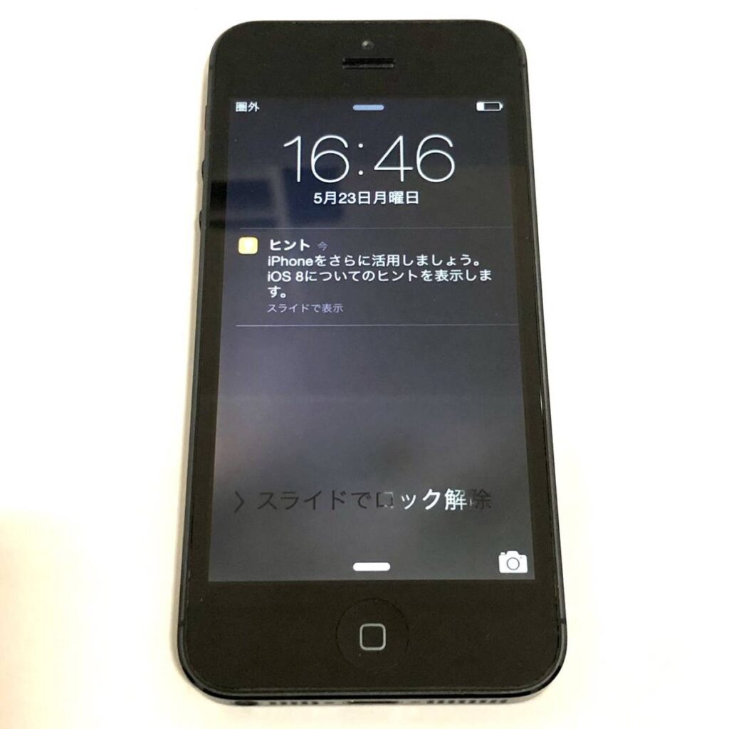 iPhone5 16GB ブラック