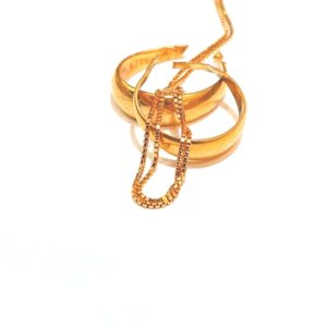 K18 ネックレス リング