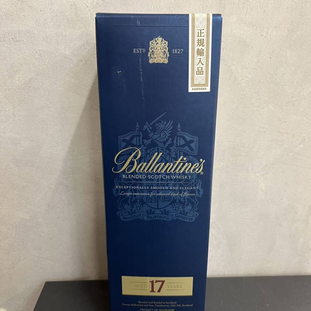 バランタイン 17年裏ラベル無し 明るい