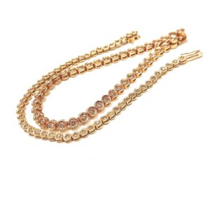 K18 ダイヤモンド ブレスレット