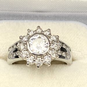 Pt900 プラチナ900 ダイヤモンド リング