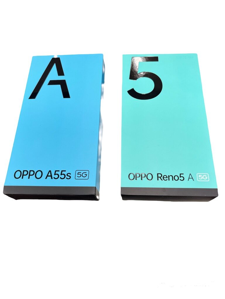 OPPO A55s 5G A102OP＆OPPOReno5 AA101OP スマートフォン