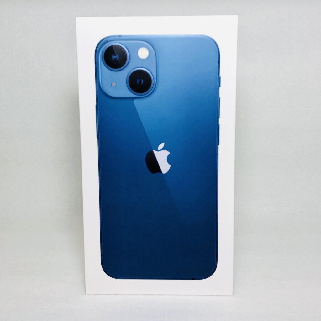 Apple iPhone13mini 256GB SIMフリー ブルー スマートフォン
