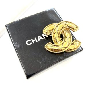 CHANEL シャネル ヴィンテージココマーク ブローチ 1153