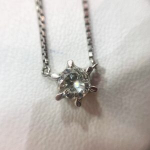 pt900 ダイヤモンドネックレス