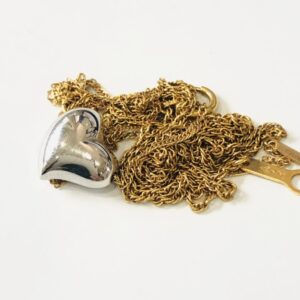 K18/Pt900 ネックレス 18金 750