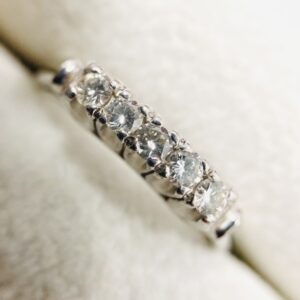 Pt900 リング ジュエリー メレダイヤ 0.32ct