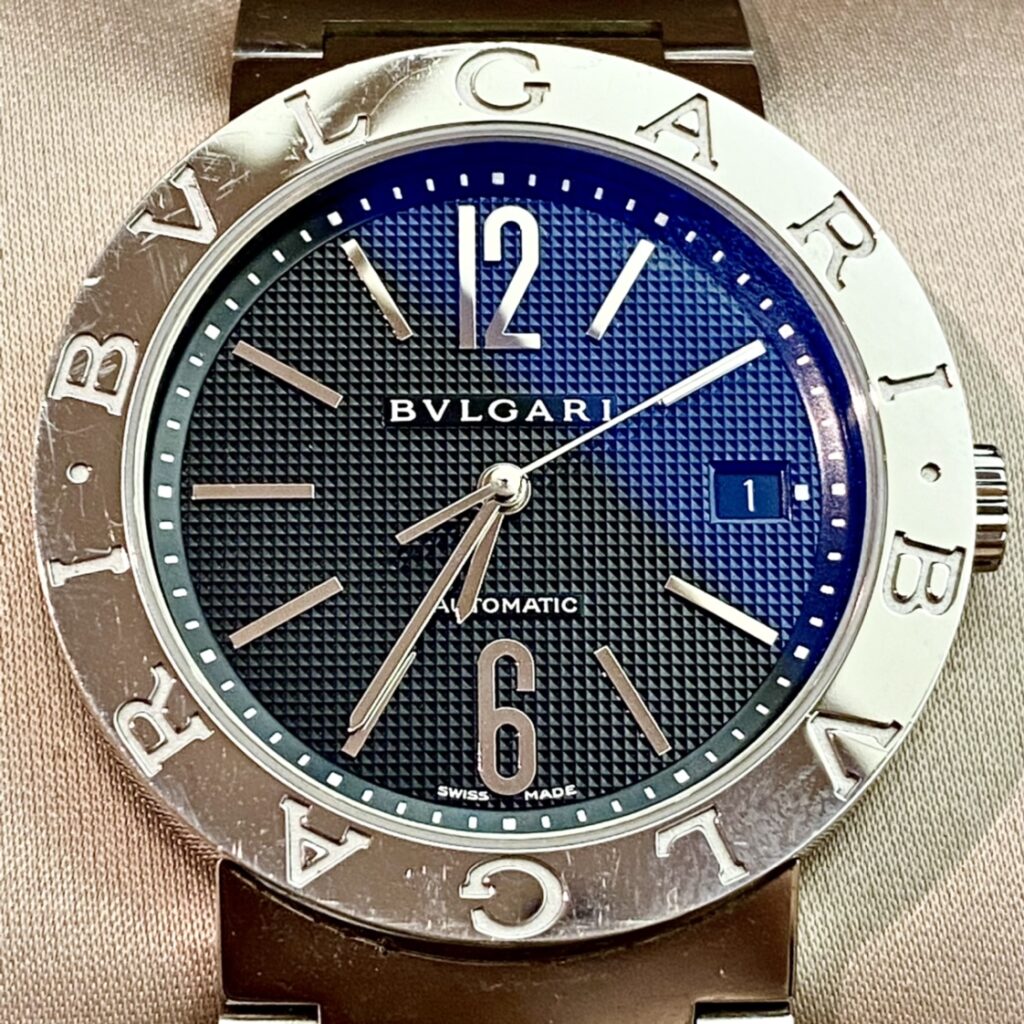 BVLGARI ブルガリブルガリ BB38SS AUTO 黒文字盤の買取実績 | 買取専門