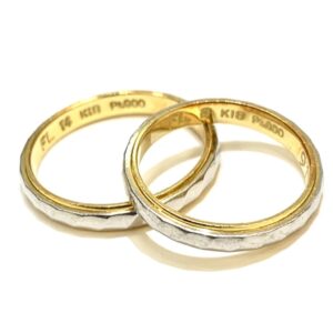 K18/Pt900 リング
