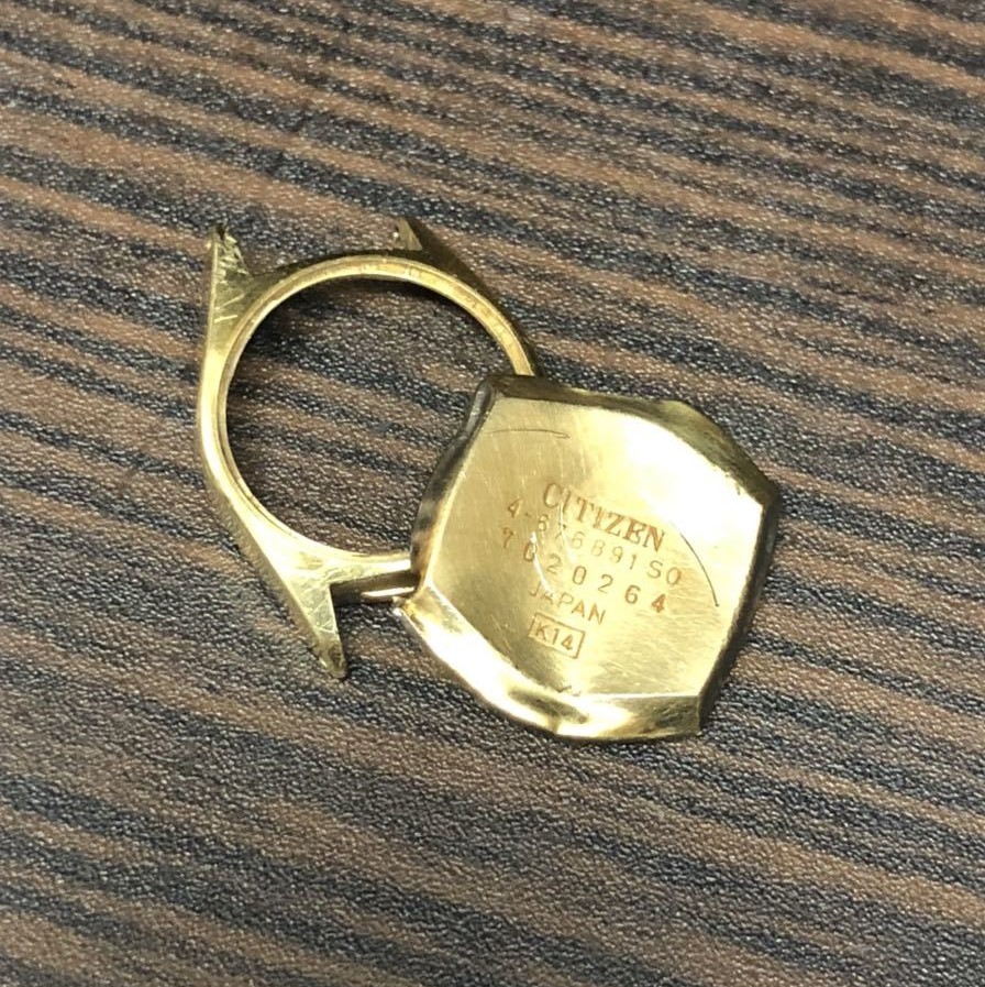 K14 時計裏蓋の買取実績 | 買取専門店さすがや 