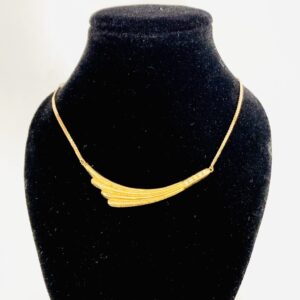 K18 0.03ctメレダイヤ ネックレス