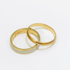 K18/Pt850 K18 リング