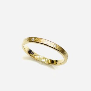 K18 メレダイヤ0.04ct リング