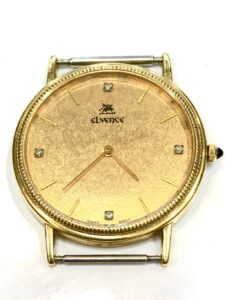 K18 メレダイヤ0.04ct付 時計