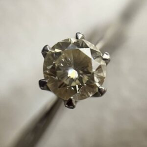 Pt900 0.708ct ダイヤモンド リング